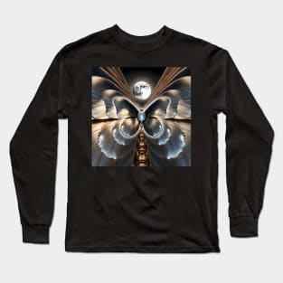 Moonstone Butterfly Long Sleeve T-Shirt